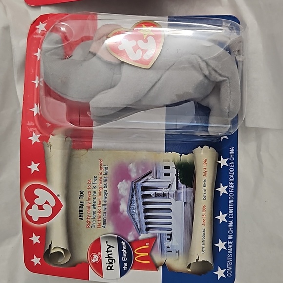 McDonalds Ty Beanie Baie International  & Americana Collection Set of 7 - Picture 6 of 8